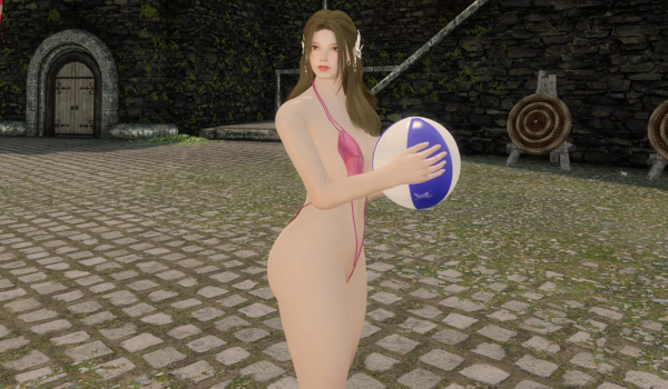 《上古卷轴5:天际重制版》随从米尔3BA高多边形物理发型MOD