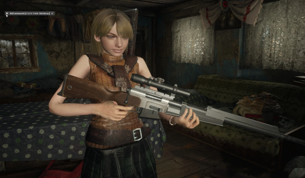 《生化危机8：村庄》生化危机4原版阿什莉MOD