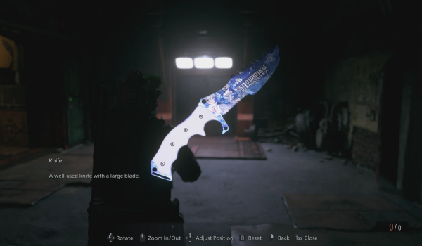 《生化危机8：村庄》战术匕首雪未来版MOD