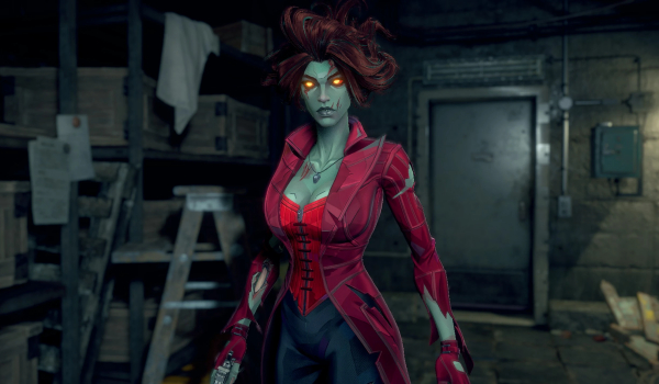 《生化危机4：重制版》漫威争锋僵尸猩红女巫MOD