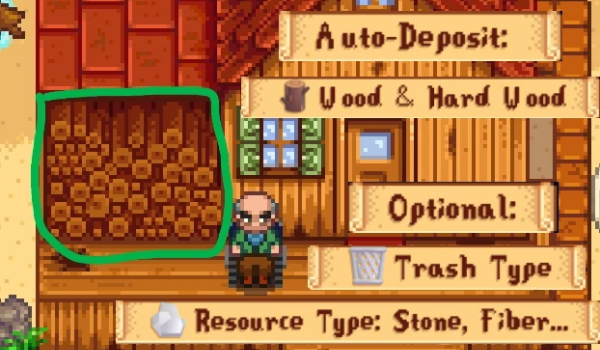 《星露谷物语》木料堆存储智能存储单元MOD