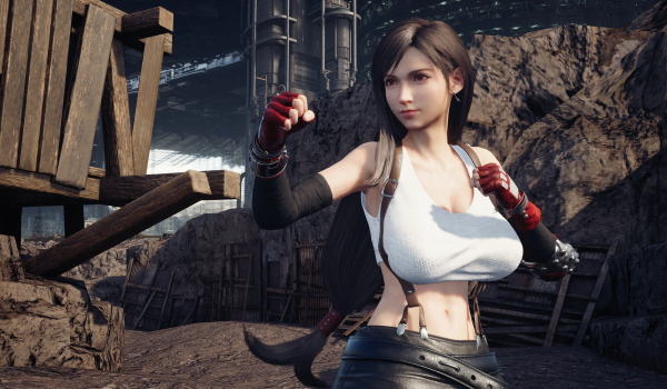 《最终幻想7：重制版》克劳德爱丽丝与蒂法发色包MOD