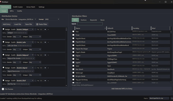 《上古卷轴5：天际重制版》精品工坊服装创作与分发套件MOD
