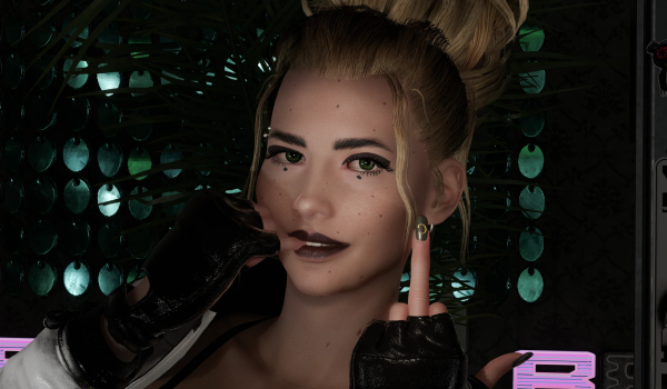 《赛博朋克2077》年轻版米斯蒂全新造型MOD