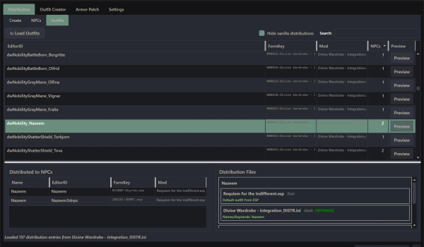 《上古卷轴5：天际重制版》精品工坊服装创作与分发套件MOD