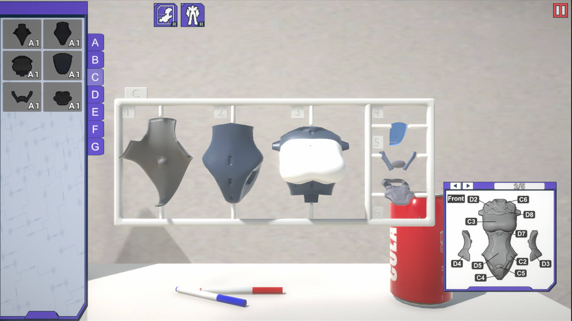 Mech Builder 3D截图