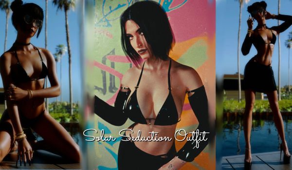 《赛博朋克2077》烈日魅影套装MOD