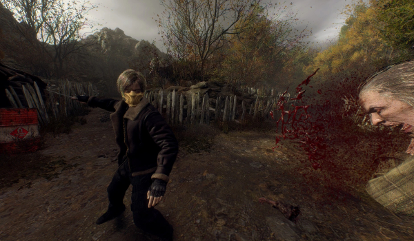 《生化危机4:重制版》里昂S肯尼迪蝎子面具MOD