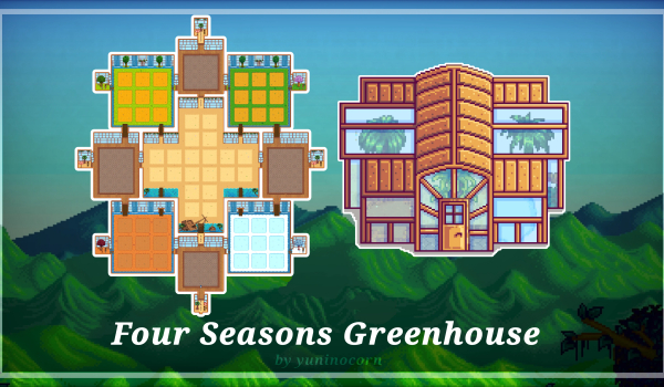 《星露谷物语》四季温室MOD