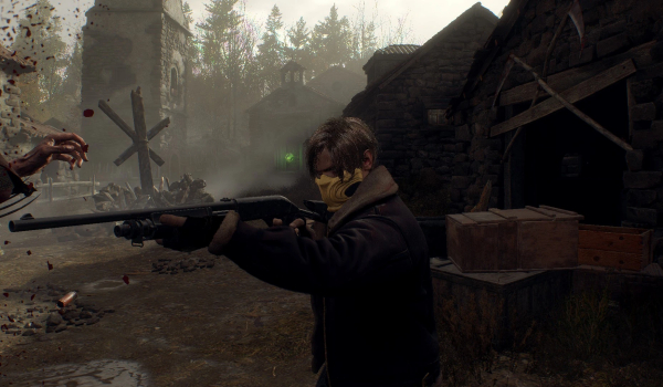 《生化危机4:重制版》里昂S肯尼迪蝎子面具MOD