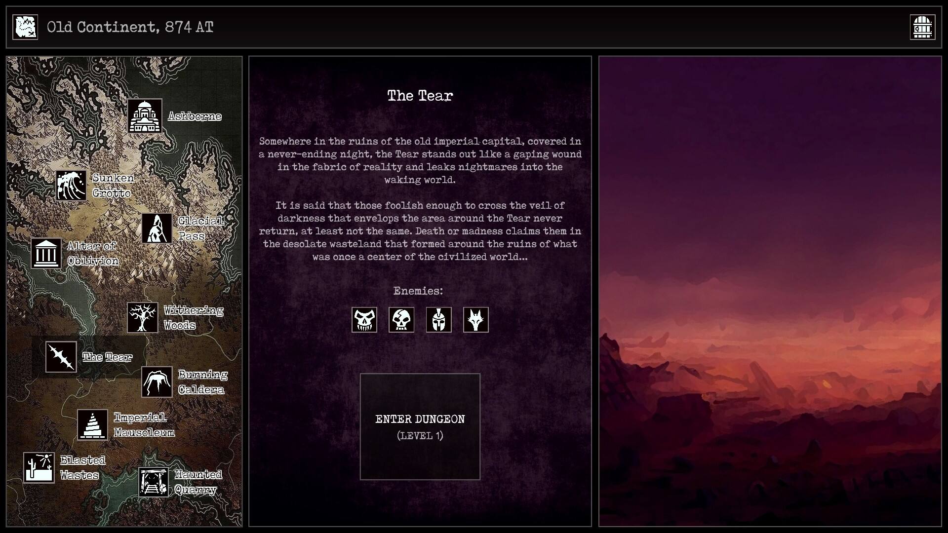 严峻任务：老派RPG截图