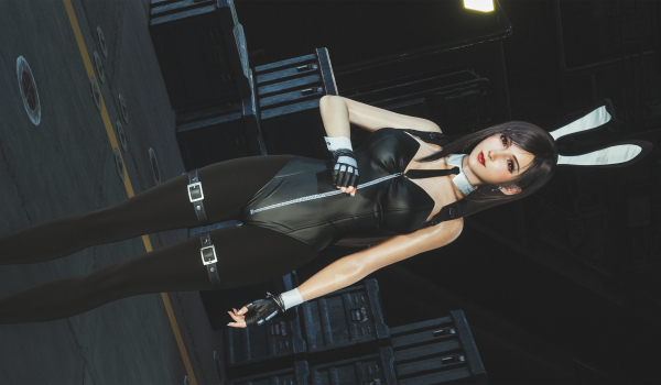 《最终幻想7:重生》蒂法秘密兔女郎特工服装MOD