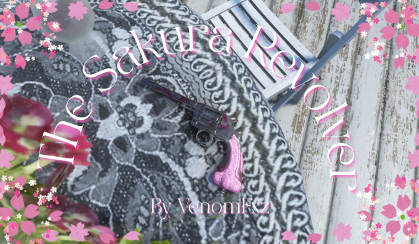 《荒野大镖客2》樱色左轮手枪MOD