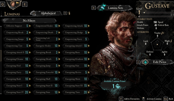 《光与影：33号远征队》解锁所有光之碎片MOD