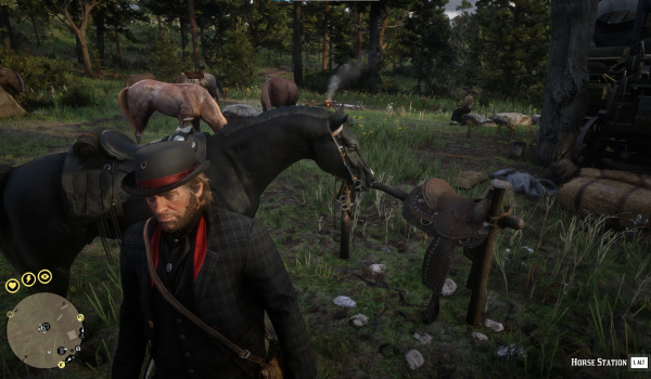 《荒野大镖客2》开局解锁全部物品与完整地图存档文件