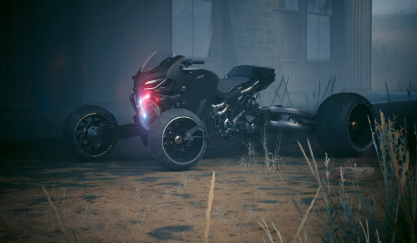 《赛博朋克2077》FZR3000街头赛车MOD