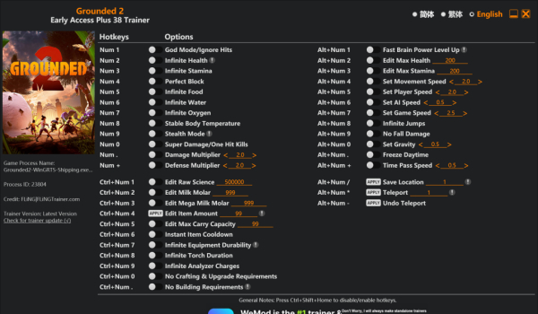 《禁闭求生2》三十八项功能风灵月影修改器Early Access