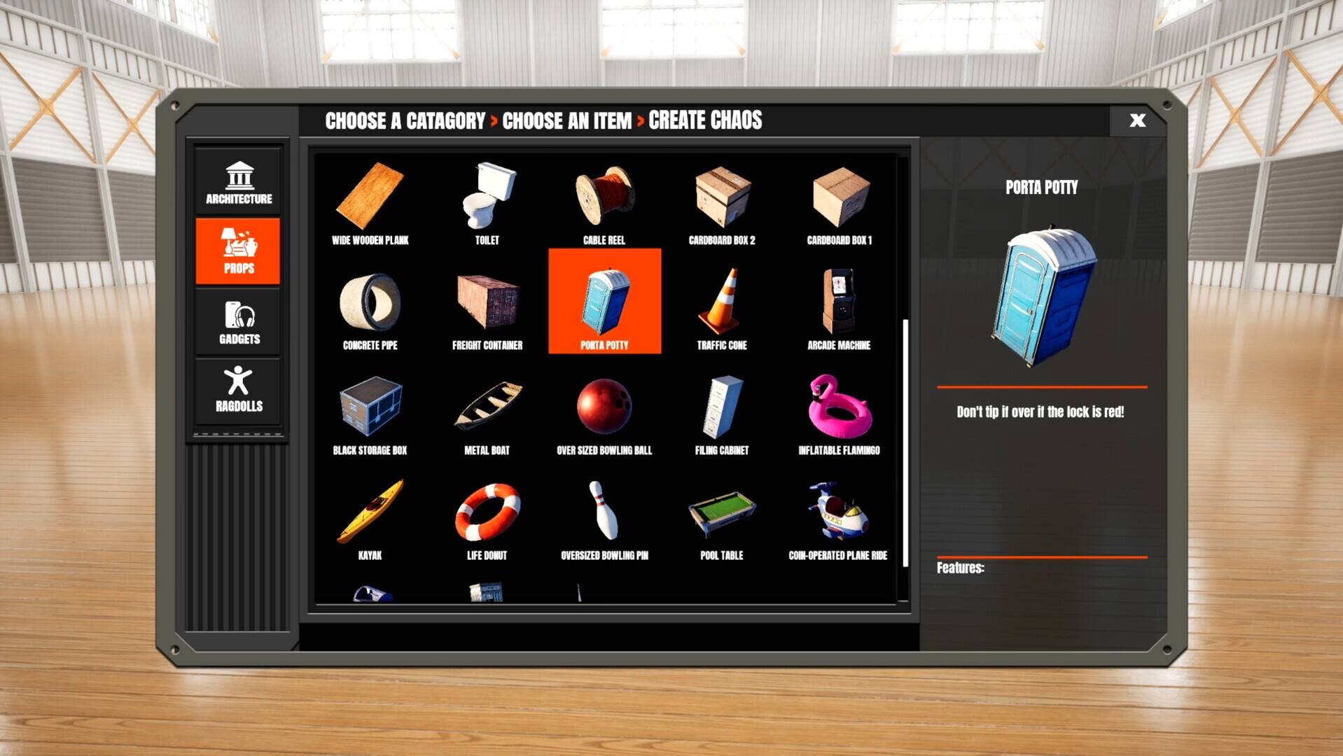 RMF的布偶物理实验