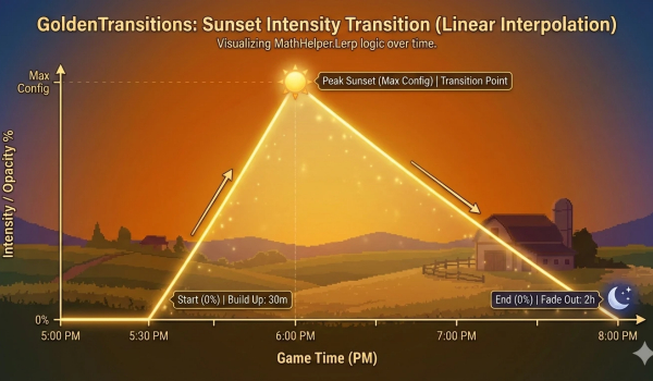 《星露谷物语》金色过渡效果MOD