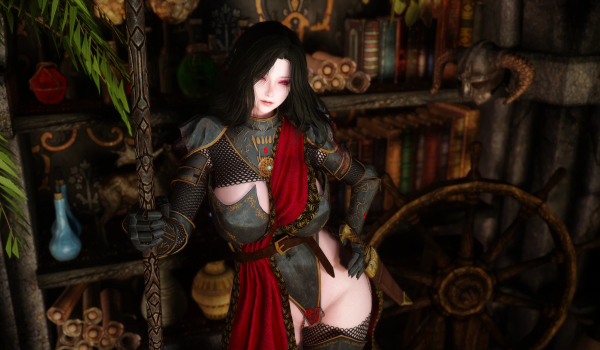 《上古卷轴5：天际重制版》瑟拉娜外观替换MOD