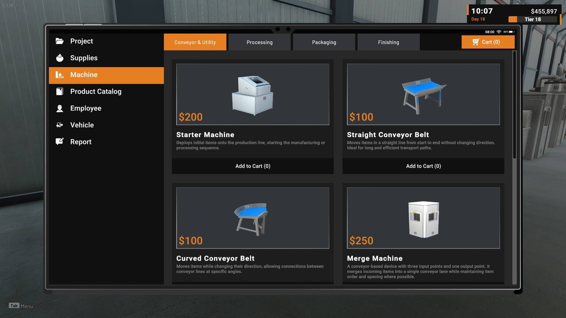 食品加工模拟截图