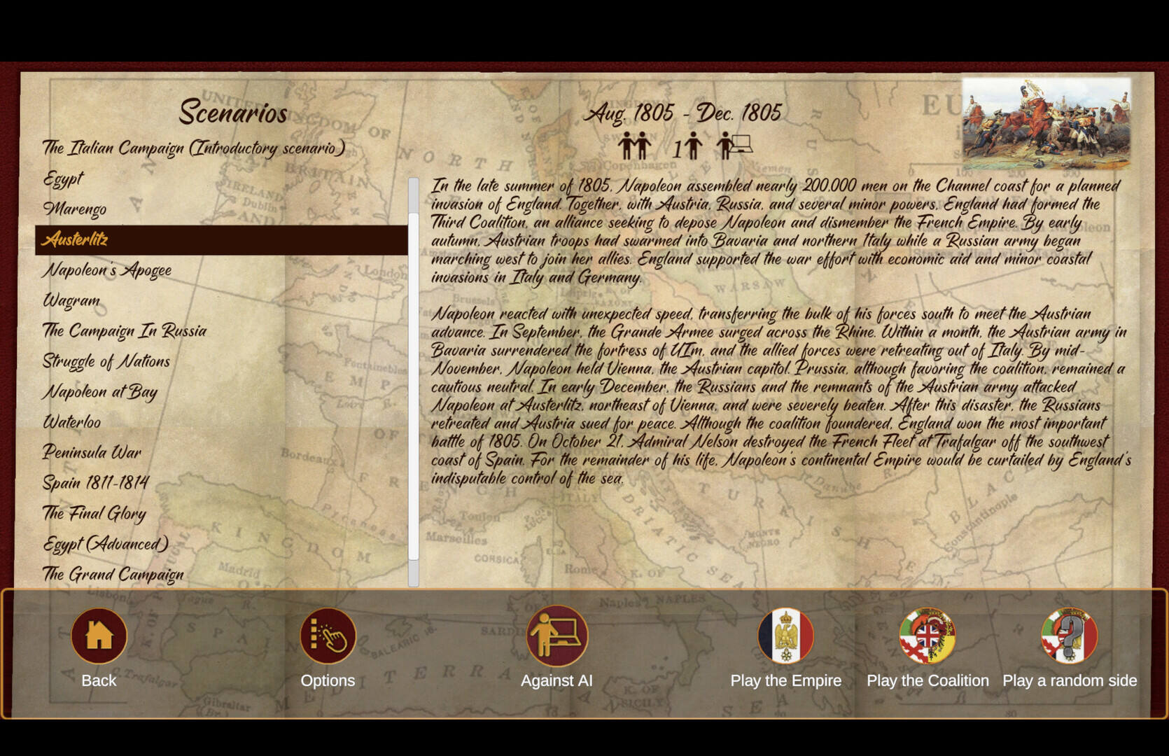 拿破仑之鹰：拿破仑战争游戏壁纸