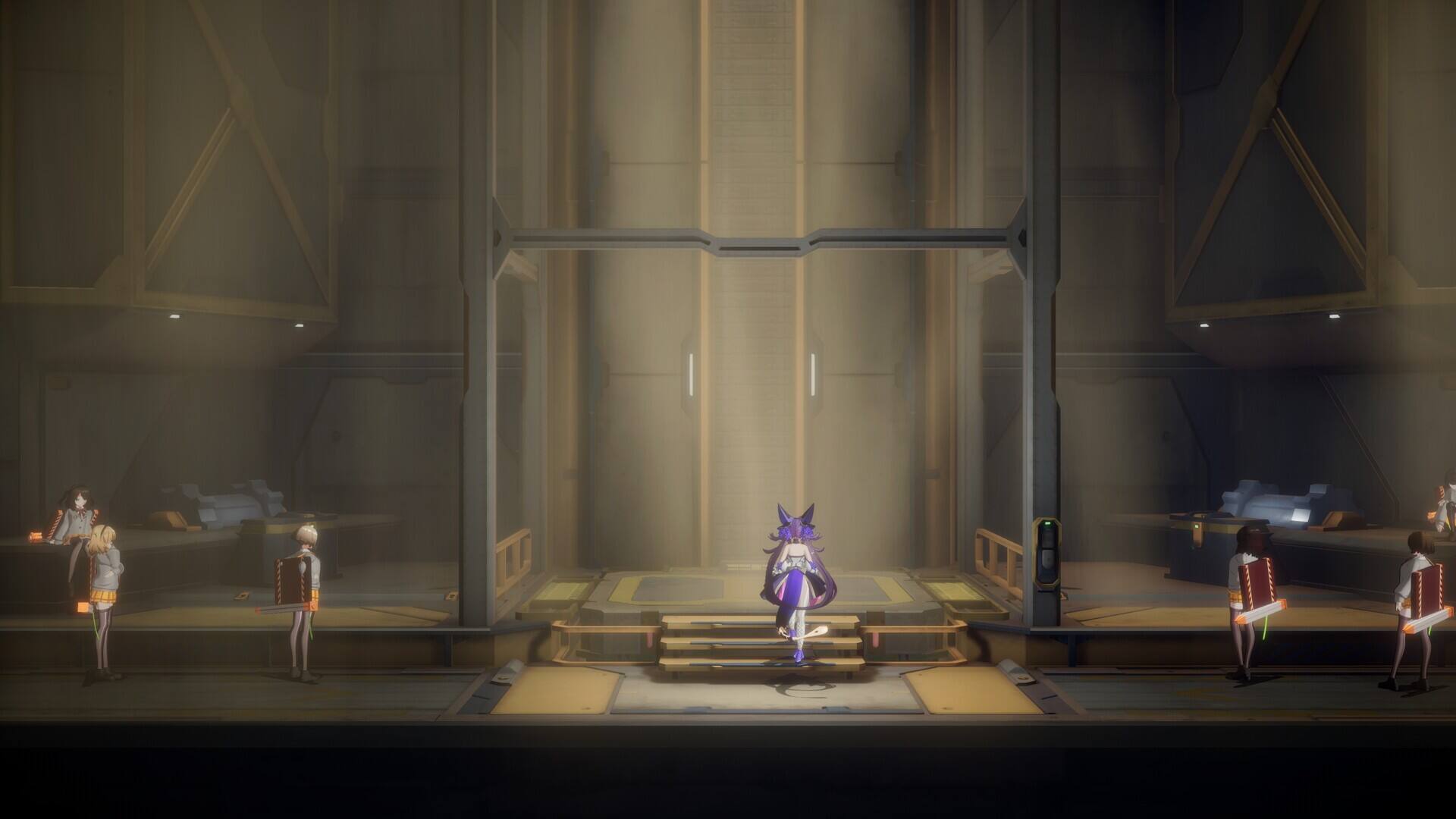 少女与学院城壁纸