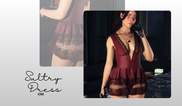 《赛博朋克2077》性感连衣裙女V专用MOD