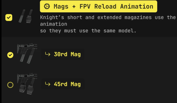 《绝地潜兵2》骑士 MWII Fennec 45 冲锋枪MOD