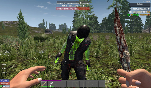 《七日杀》飞刀狂热飞刀技能书MOD