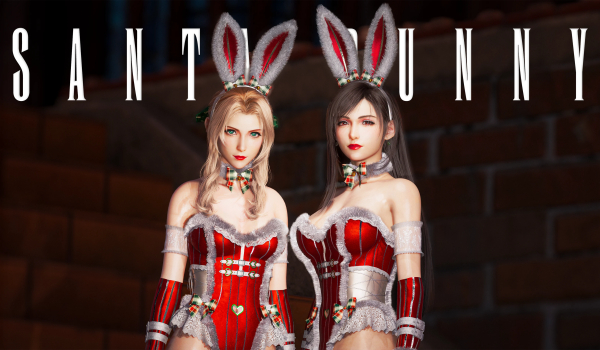 《最终幻想7：重生》圣诞兔女郎蒂法与爱丽丝MOD