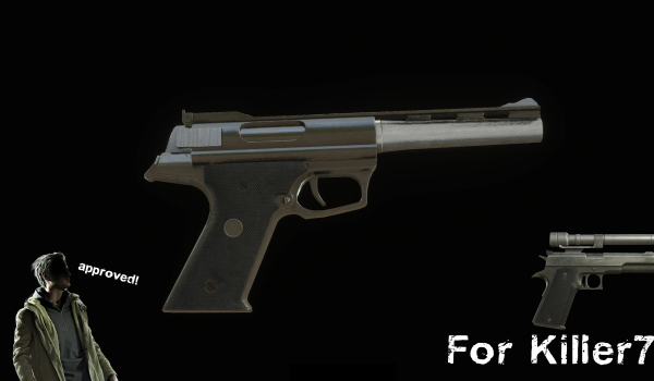 《生化危机4：重制版》自动马格南替换杀手7MOD