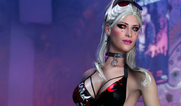 《赛博朋克2077》金星风格潮流牛仔裤MOD