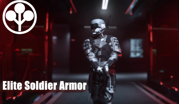 《赛博朋克2077》荒坂精英士兵护甲MOD