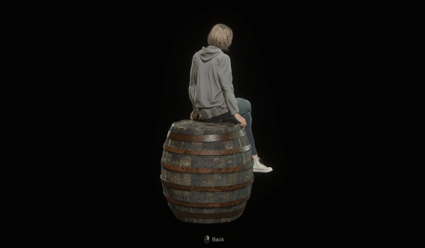 《生化危机4：重制版》阿什莉休闲连帽衫MOD