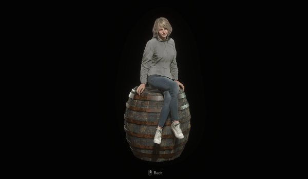 《生化危机4：重制版》阿什莉休闲连帽衫MOD