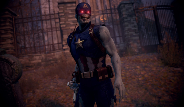 《生化危机4：重制版》里昂僵尸美国队长服装MOD