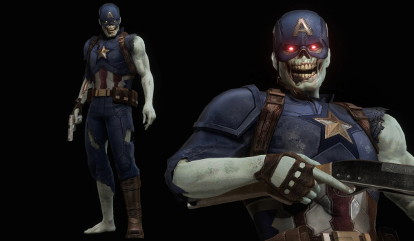 《生化危机4：重制版》里昂僵尸美国队长服装MOD