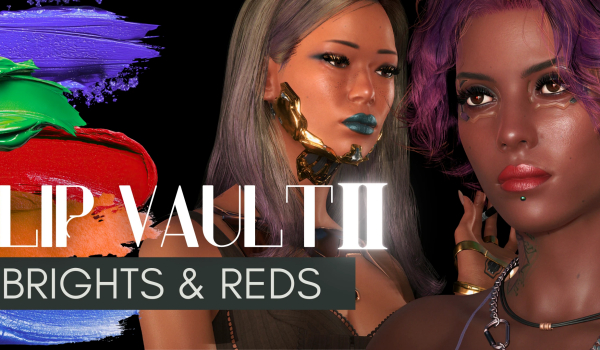 《赛博朋克2077》亮色与红色系唇彩收藏MOD