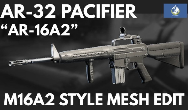 《绝地潜兵2》AR16A2安抚者步枪MOD