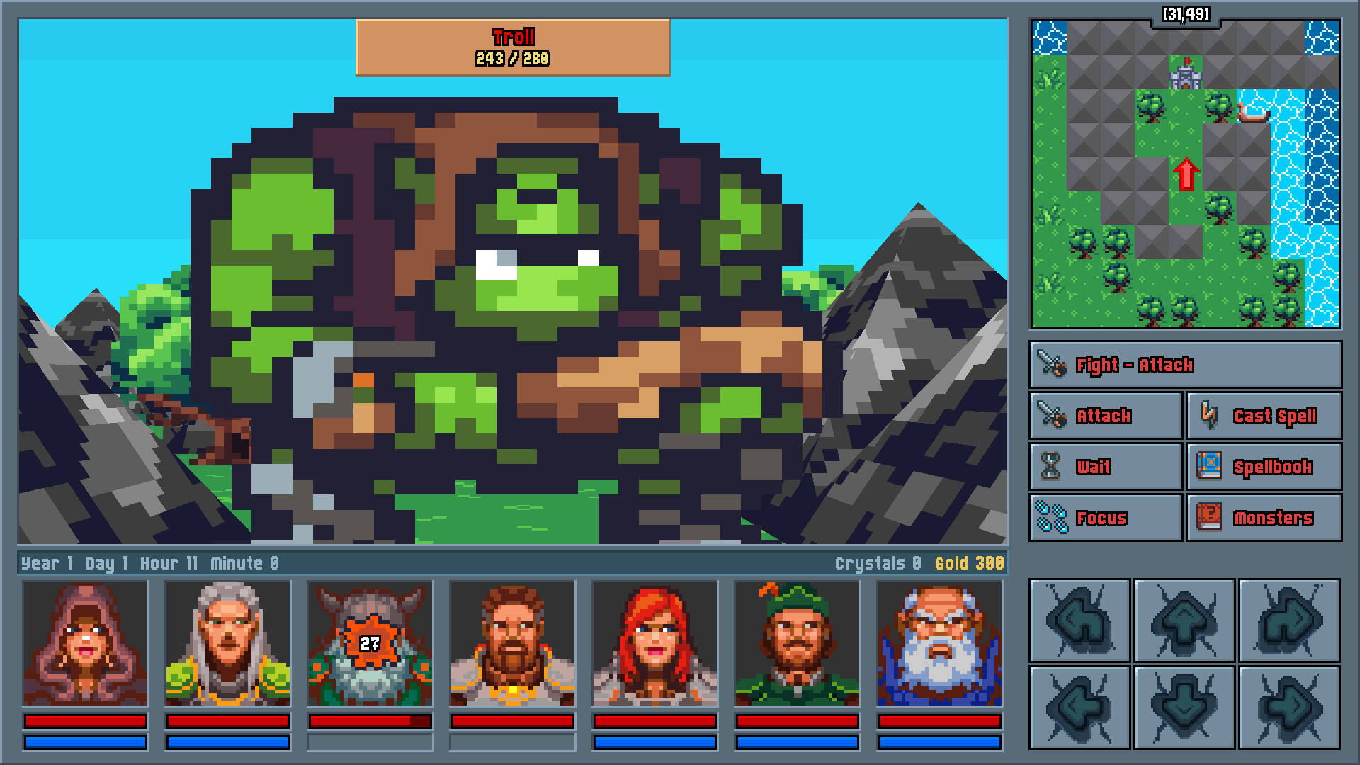 琥珀之地传奇：被遗忘的王冠壁纸