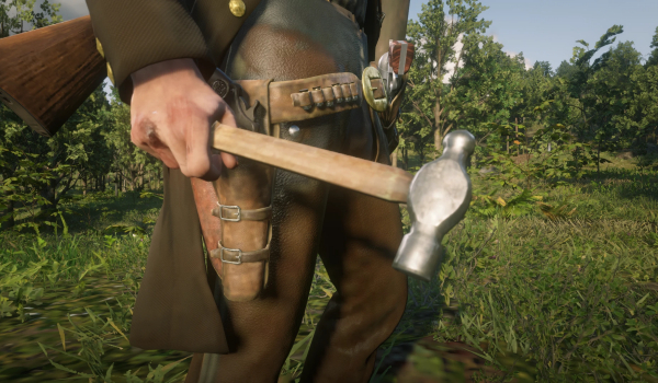 《荒野大镖客2》圆头锤MOD