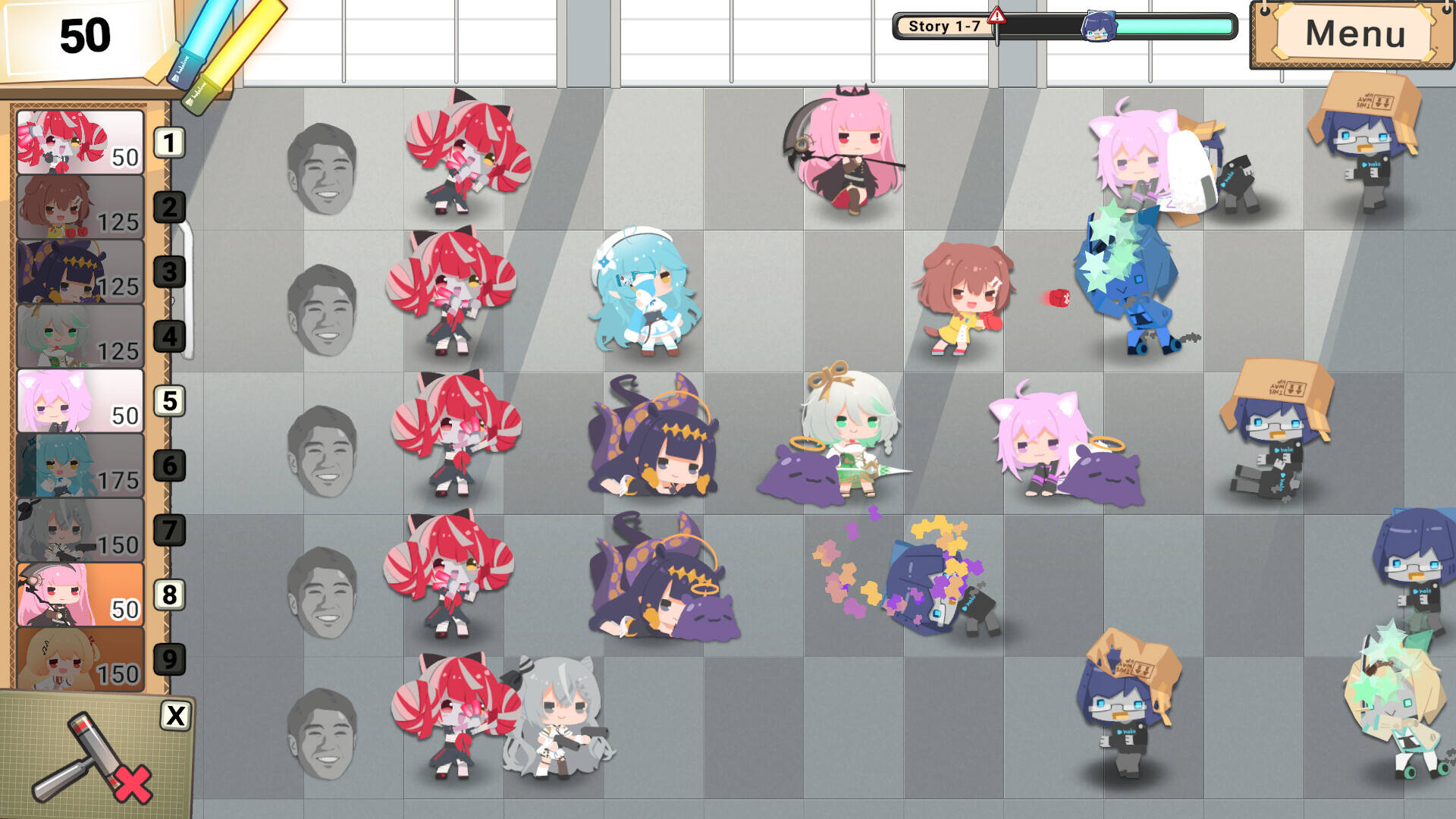 Hololive对抗机器人截图