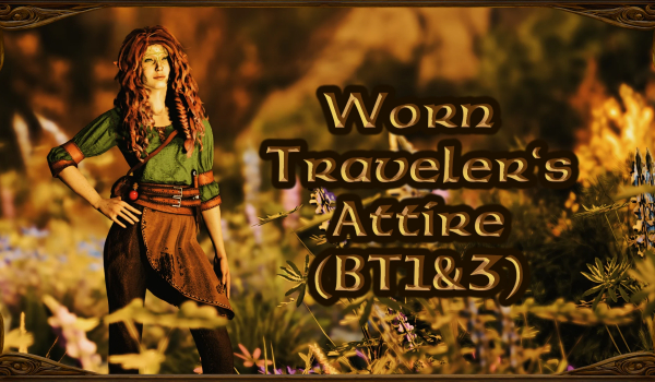 《博德之门3》破旧旅行者套装MOD