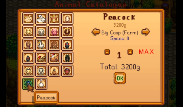 《星露谷物语》随处批量购买动物MOD