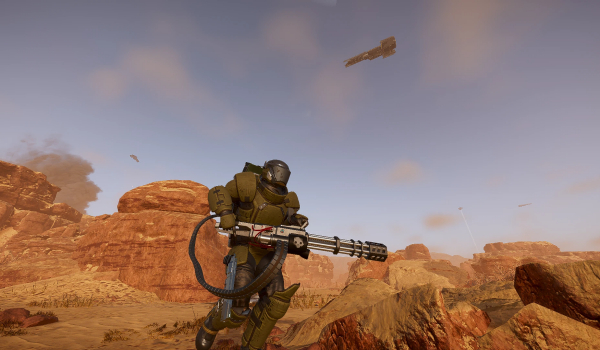 《绝地潜兵2》M1340转管机枪MOD