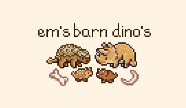 《星露谷物语》畜棚恐龙材质替换MOD