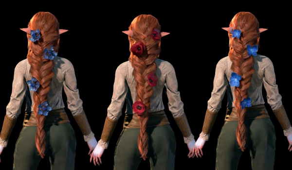 《博德之门3》珍稀发型包MOD