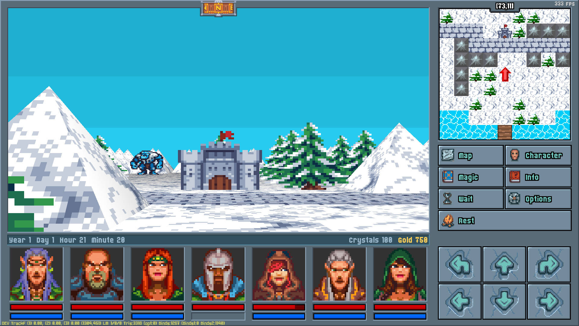 琥珀之地传奇：被遗忘的王冠壁纸