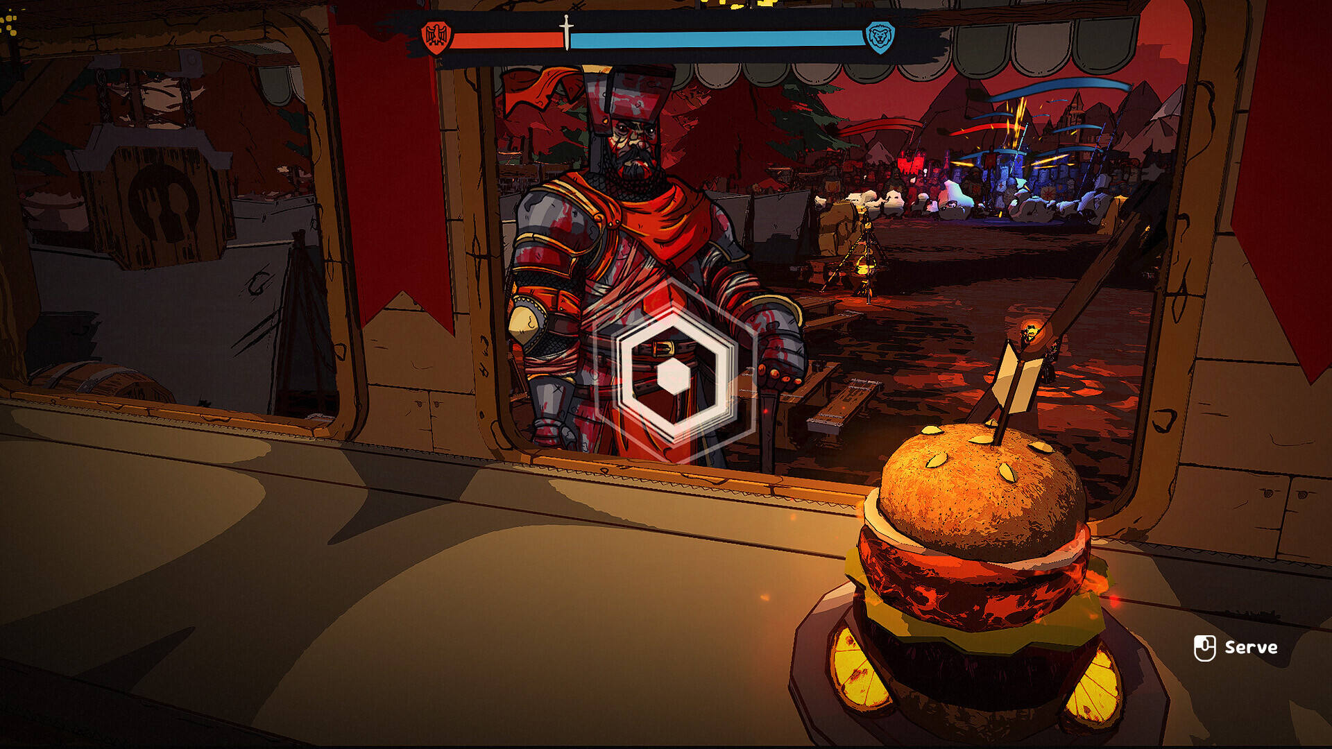 中世纪战场：美食餐车